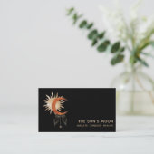 *~* Sterne Universale kosmische Mondbeams Sonnenau Visitenkarte (Stehend Vorderseite)