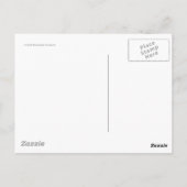 "Sterne unter Schnee" Postkarte (Rückseite)