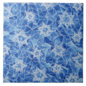 Sterne von David Stains Glass Fliese (Vorderseite)