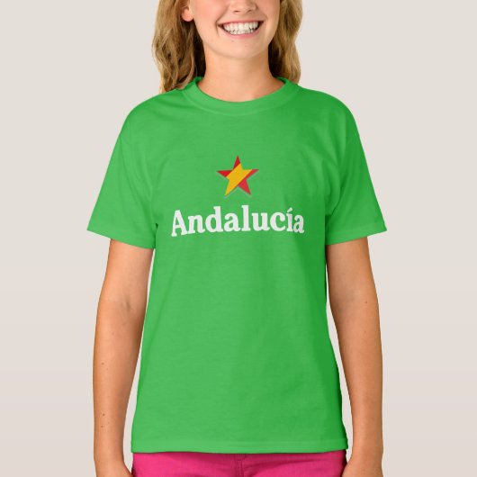 Sterne von Spanien - Andalusien T-Shirt (Vorderseite)