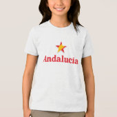 Sterne von Spanien - Andalusien Tri-Blend Shirt (Vorderseite)