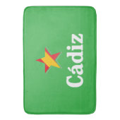 Sterne von Spanien - Cadiz Badematte (Vorderseite Vertikal)