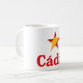 Sterne von Spanien - Cadiz Kaffeetasse (Vorderseite Links)