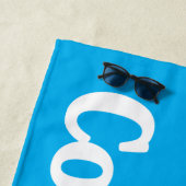 Sterne von Spanien - Costa Brava Strandtuch (Beispiel)