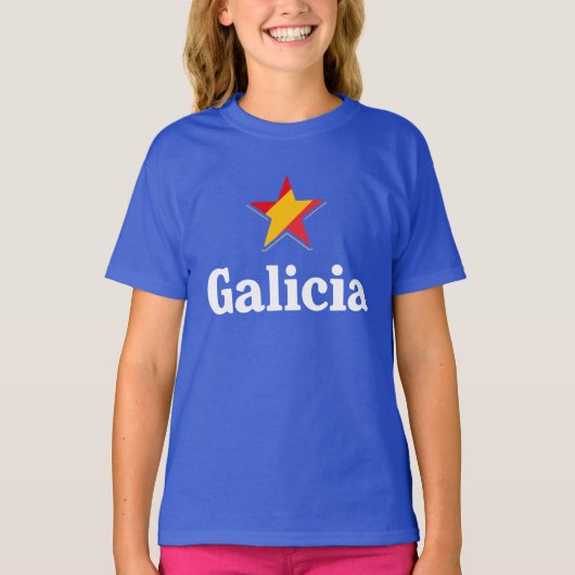 Sterne von Spanien - Galicien T-Shirt (Vorderseite)