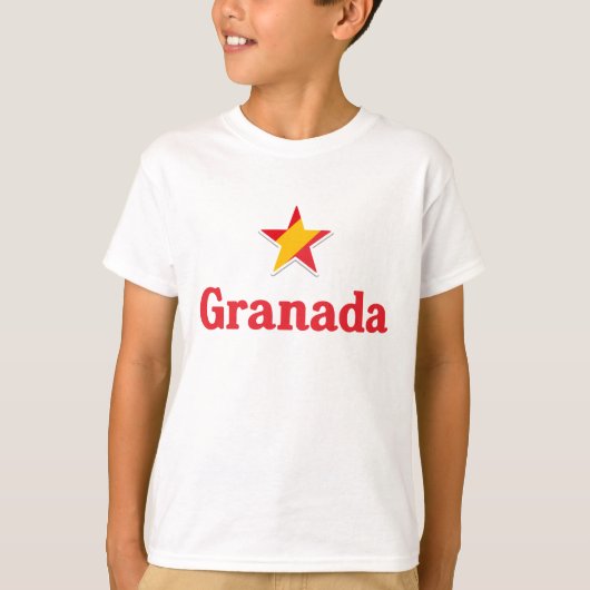 Sterne von Spanien - Granada T-Shirt (Vorderseite)