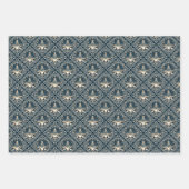 Sterne von Wonder Mandala Krippe Geometrisches Til Geschenkpapier Set (Vorderseite 3)