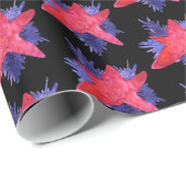 Sterne Weihnachtswrap Geschenkpapier (Rolleneckpunkt)