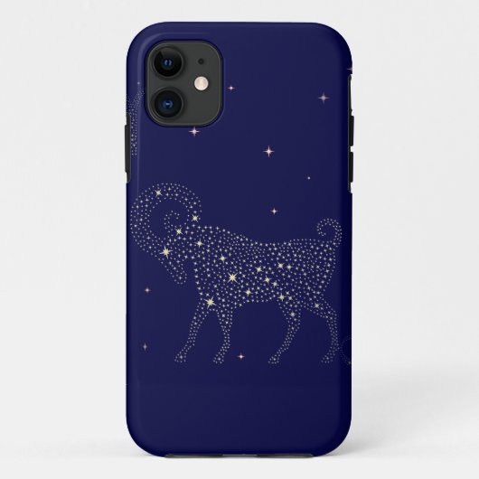 Sterne Widder Case-Mate iPhone Hülle (Rückseite)