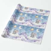Sterne wiederholendes Muster Wallpaper Geschenkpapier (Ungerollt)