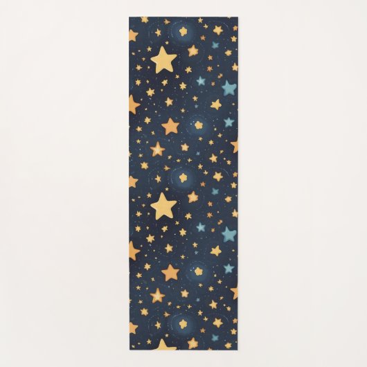 Sterne Yogamatte (Vorderseite)