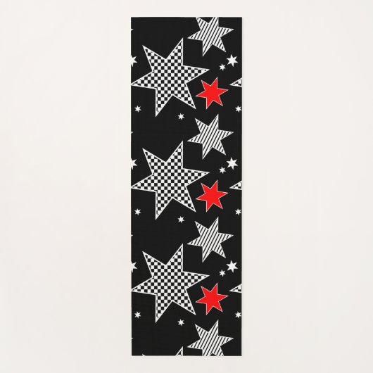 Sterne Yogamatte (Vorderseite)