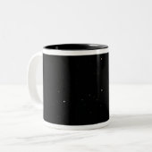 Sterne Zweifarbige Tasse (Vorderseite Links)