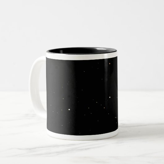Sterne Zweifarbige Tasse (Vorderseite Links)