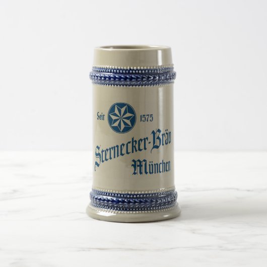Sternecker Brau Stein Bierglas (Mittel)