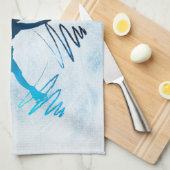 Sterneis-Skater Handtuchhalterung blau Geschirrtuch (Viertel Falte)