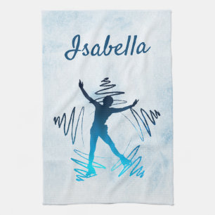 Sterneis-Skater Handtuchhalterung blau Geschirrtuch