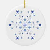 Sternen Anfänge Keramik Ornament (Hinten)
