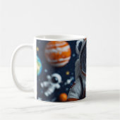 Sternen-Astronaut-Teddybär Kaffeetasse (Links)