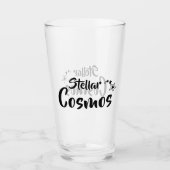Sternen Cosmos Glas Tasse (Vorderseite)