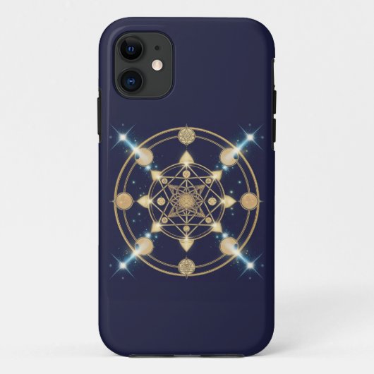 Sternen-Geometrie – Der Code der Unendlichkeit Case-Mate iPhone Hülle (Rückseite)