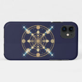 Sternen-Geometrie – Der Code der Unendlichkeit Case-Mate iPhone Hülle (Rückseite (Horizontal))
