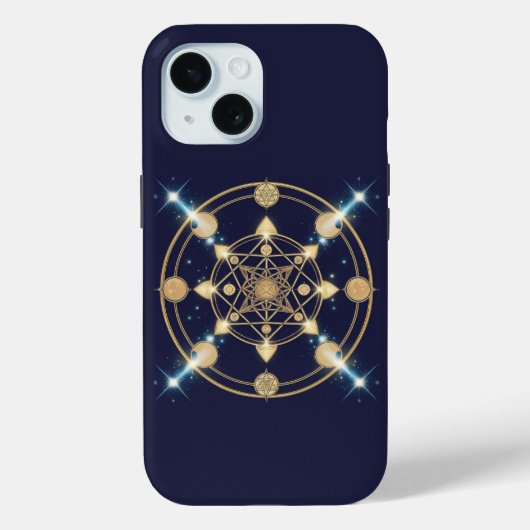 Sternen-Geometrie – Der Code der Unendlichkeit Case-Mate iPhone Hülle (Rückseite)