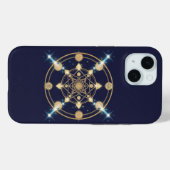 Sternen-Geometrie – Der Code der Unendlichkeit Case-Mate iPhone Hülle (Rückseite (Horizontal))
