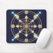 Sternen-Geometrie – Der Code der Unendlichkeit Mousepad (Mit Mouse)