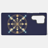 Sternen-Geometrie – Der Code der Unendlichkeit Samsung Galaxy Hülle (Rückseite (Horizontal))