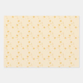 Sternen Geschenkpapier-Set mit 3 Motiven Geschenkpapier Set (Vorderseite)