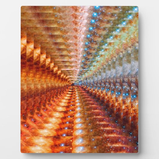 Sternen Infinity Fotoplatte (Vorderseite)