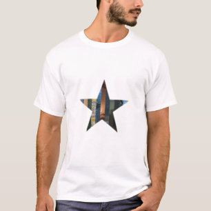Sternen-Mosaik-T-Shirt T-Shirt