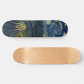Sternen Nacht Baseball Stadion Skateboard Deck (Horizontal)