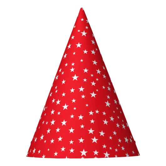 Sternen-Partyhut Partyhütchen (Vorderseite)