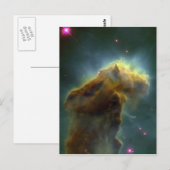 Sternen Postkarte (Vorne/Hinten)
