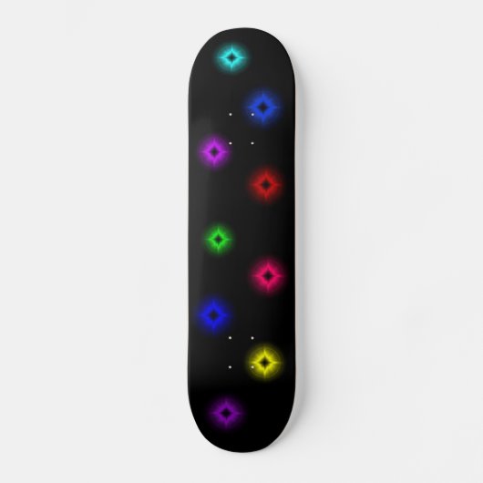 Sternen Skateboard (Vorderseite)