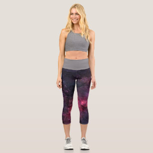 Sternen Sterne Weltraum Galaxie Planetarisches Mus Capri Leggings