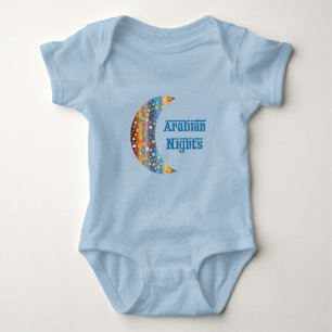 Sternen- und Halbmond-Design aus Tausendundeine Na Baby Strampler
