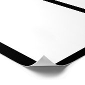 Sternenangestellter der Monatsanzeige für 4x6-Foto Poster (Ecke)