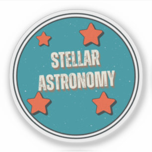 Sternenastronomie Aufkleber