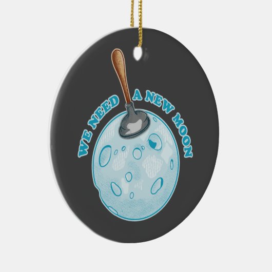 Sternenastronomie Keramik Ornament (Rechts)