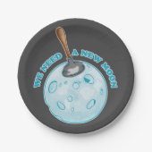 Sternenastronomie Pappteller (Vorderseite)