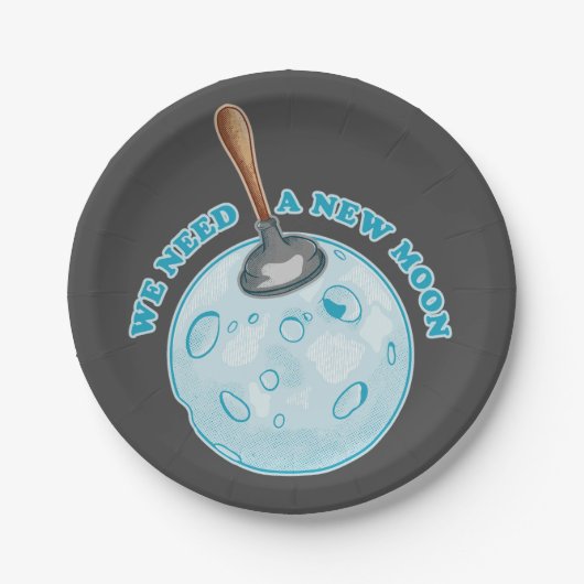 Sternenastronomie Pappteller (Vorderseite)