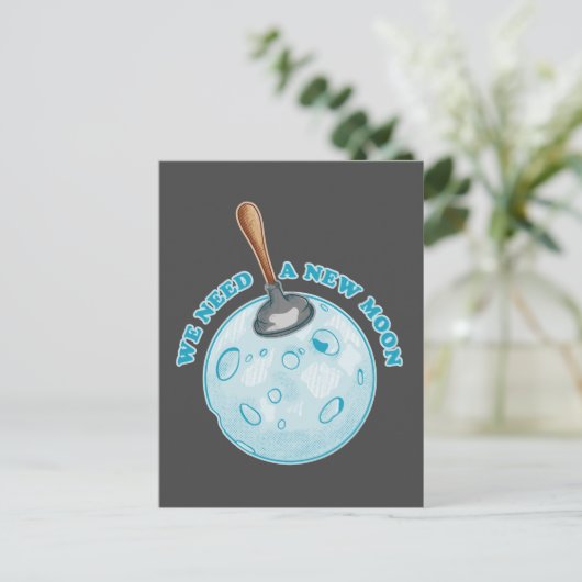 Sternenastronomie Postkarte (Stehend Vorderseite)