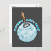 Sternenastronomie Postkarte (Vorne/Hinten)