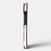 Sternenbanner-Stil Case-Mate iPhone Hülle (Rückseite / Links)