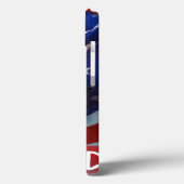 Sternenbanner-Stil Case-Mate iPhone Hülle (Rückseite / Links)