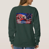 Sternenbanner-Stil Sweatshirt (Rückseite)