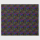 Sternenbaum Geschenkpapier (Flach)
